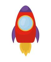 rocket for child vector