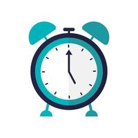 clock with a blue color vector