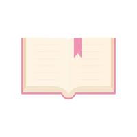 book on a white background vector