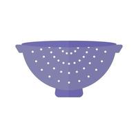 strainer on a white background vector