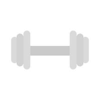 dumbbell on a white background vector