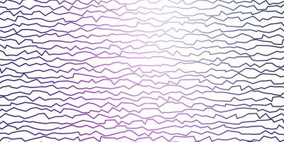 Dark Purple, Pink vector template with lines. Abstract illustration with bandy gradient lines. Template for your UI design.