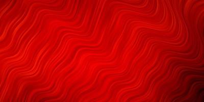 Light Red vector texture with circular arc. Illustration in abstract style with gradient curved. Smart design for your promotions.