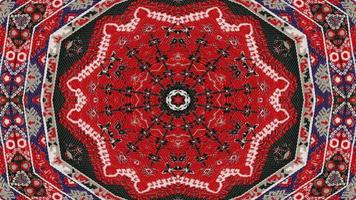 Abstract Symmetric and Colorful Kaleidoscope video