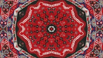 Abstract Symmetric and Colorful Kaleidoscope video