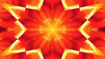 Abstract Symmetric and Colorful Kaleidoscope video