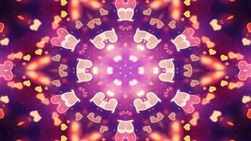Abstract Colorful Dreamy and Hypnotic Kaleidoscope