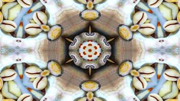 Abstract Colorful Dreamy and Hypnotic Kaleidoscope video