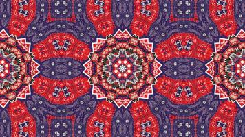 Abstract Colorful Dreamy and Hypnotic Kaleidoscope video