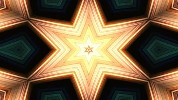 Abstract Colorful Symmetric and Hypnotic Kaleidoscope video