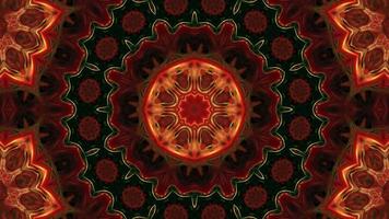 Colorful and Hypnotic Kaleidoscope Movement video