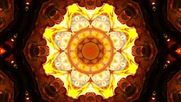 Colorful and Hypnotic Kaleidoscope Movement video