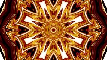 Colorful and Hypnotic Kaleidoscope Movement video