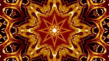 Colorful and Hypnotic Kaleidoscope Movement video