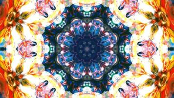 Dreamy Abstract Colorful Kaleidoscope video