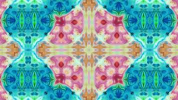 Dreamy Abstract Colorful Kaleidoscope video