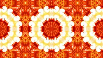 Colorful Symmetric and Hypnotic Kaleidoscope video