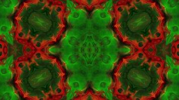 Colorful Symmetric and Hypnotic Kaleidoscope video