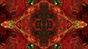 Colorful Symmetric and Hypnotic Kaleidoscope video