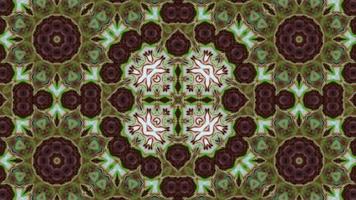 Colorful Symmetric and Hypnotic Kaleidoscope video