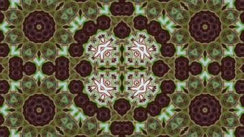 Colorful Symmetric and Hypnotic Kaleidoscope video