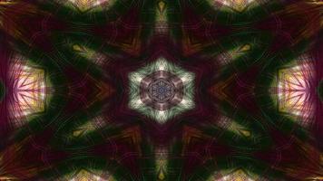 Dreamy Abstract Colorful Kaleidoscope video