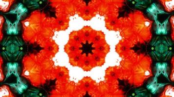Colorful Symmetric and Hypnotic Kaleidoscope video