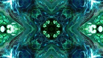 Colorful Symmetric and Hypnotic Kaleidoscope video