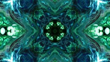 Colorful Symmetric and Hypnotic Kaleidoscope video