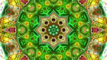 Colorful Symmetric Kaleidoscope video