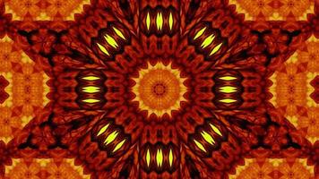 Colorful Symmetric and Hypnotic Kaleidoscope video