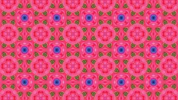 Colorful Symmetric and Hypnotic Kaleidoscope video