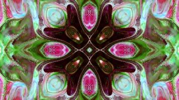 Colorful Symmetric and Hypnotic Kaleidoscope video