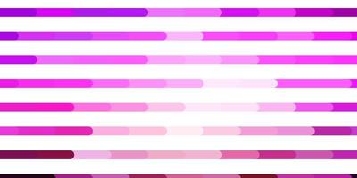 Dark Purple, Pink vector background with lines. Gradient illustration with straight lines in abstract style. Pattern for websites, landing pages.