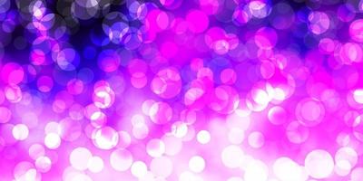 Light Purple vector layout with circle shapes.