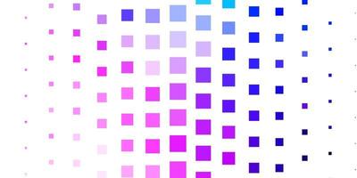 Dark Pink, Blue vector texture in rectangular style. Abstract gradient illustration with rectangles. Pattern for busines booklets, leaflets