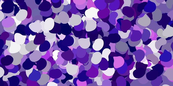 Light purple vector template with abstract forms.