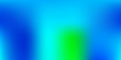 Dark Blue, Green vector abstract blur template.