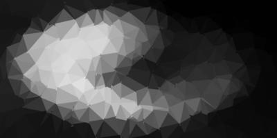 Dark gray vector poly triangle template.