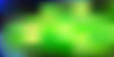 Light blue, green vector abstract blur template.