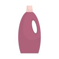 detergent bottle on a white background vector