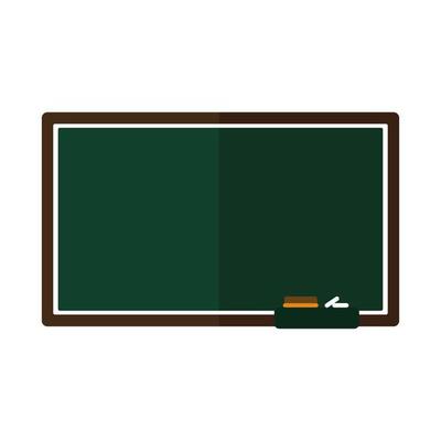 green board on a white background