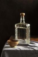 delicioso mezcal surtido de bebidas alcohólicas antecedentes foto