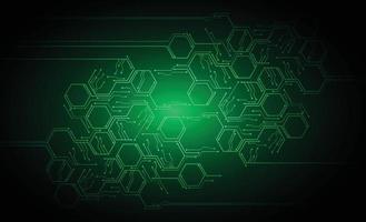 cyber circuit future technology concept background vector