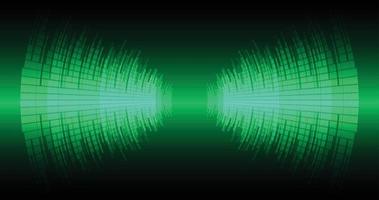 Sound waves oscillating dark light vector