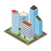 High Rise Building vector