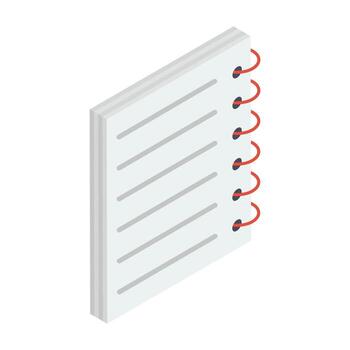 Writing Memo Concepts vector