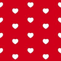 Abstract Love Seamless Pattern Background with Heart. Vector Illustration