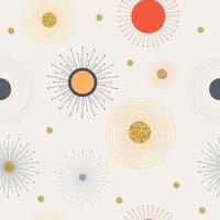 Abstract Seamless geometric pattern. Vector Illustration