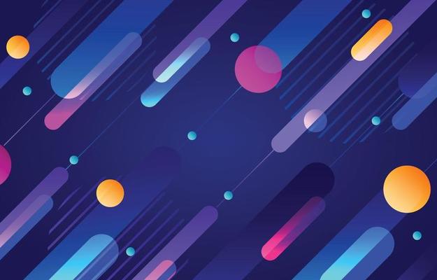 Dynamic Abstract Blue Background